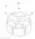Fig. 18 - Rotor with insulator and motor having the same