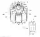 Fig. 01 - Rotor and motor having an insulator for rotor teeth