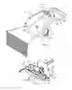 Fig. 02 - Stump grinder with cutting wheel moving and stabilizing assembly