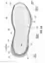 Fig. 02 - Sole structures and articles of footwear having a lightweight midsole member with protective elements