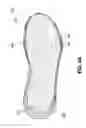 Fig. 06 - Sole structures and articles of footwear having a lightweight midsole member with protective elements
