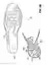 Fig. 16 - Sole structures and articles of footwear having a lightweight midsole member with protective elements