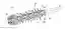 Fig. 01 - Cosmetic product applicator and associated applicator assembly