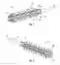 Fig. 02 - Cosmetic product applicator and associated applicator assembly