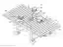 Fig. 01 - Rotatable serving carousel for outdoor table