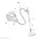 Fig. 02 - Vacuum cleaner and battery assembly