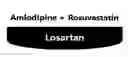 Fig. 01 - Pharmaceutical combination formulation comprising amlodipine, losartan and rosuvastatin