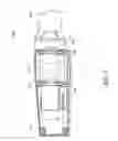 Fig. 11 - Catheter pump with off-set motor position
