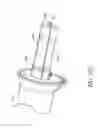 Fig. 15 - Catheter pump with off-set motor position