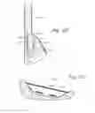Fig. 13 - Golf club heads with insert and related methods