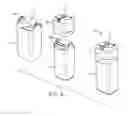 Fig. 13 - Elastomeric hydrogen reactor with clog-less filter