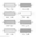 Fig. 16 - Abrasive particles having particular shapes and methods of forming such particles