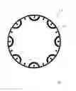 Fig. 05 - Method and device for casting a ring-shaped plastic frame in a recess of a rotor disk of a double-sided machining machine