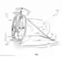 Fig. 02 - Rooftop bike rack system