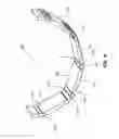 Fig. 10 - Segmented shape-compliant wear pad for telescoping boom assembly