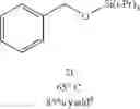 Fig. 78 - Hydroxide-catalyzed formation of silicon-oxygen bonds by dehydrogenative coupling of hydrosilanes and alcohols
