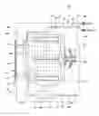 Fig. 01 - Laundry treating appliance door with planar window element and baffle for controlling laundry movement