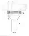 Fig. 04 - Seamless connecting drain structure of metallic sink