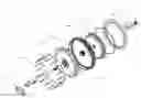 Fig. 01 - Reverse pulley attachment for rubber cushioned rear wheels of motorcycles