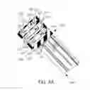 Fig. 12 - Apparatus for storing and loading multiple rows of ammunition