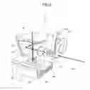 Fig. 04 - Holding structure for holding reflecting mirror, projection optical system unit, optical engine, and image projecting apparatus