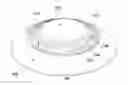 Fig. 01 - Electronic ophthalmic lens with eye closed sensor with open eye prompt and data logging