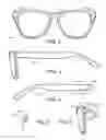 Fig. 03 - EYEGLASS FRAME HAVING SELECTIVELY INTERCHANGEABLE TEMPLES WITH SIMPLIFIED RECESSED INTERCONNECTION CLIPS