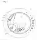Fig. 02 - Electronic clock movement comprising an analog display of several items of information