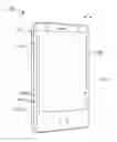 Fig. 01 - Housing for portable electronic device with reduced border region