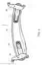 Fig. 06 - Adjustable and foldable shoulder rest for violin or viola