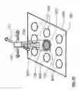 Fig. 15 - Local seal for encapsulation of electro-optical element on a flexible substrate