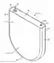Fig. 01 - Connector from the tab of an electrode current collector to the terminal pin of a feedthrough in an electrochemical cell
