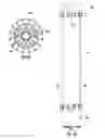 Fig. 40 - Methods of modifying erect concealed antenna towers and associated modified towers and devices therefor