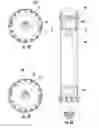 Fig. 44 - Methods of modifying erect concealed antenna towers and associated modified towers and devices therefor