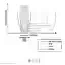 Fig. 14 - Auxiliary apparatus for electronic device including antenna