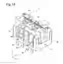 Fig. 13 - Connection structure of connector capable of managing a large electric current