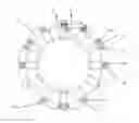 Fig. 01 - Stator with insulating bobbin in a brushless motor
