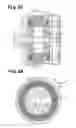 Fig. 48 - Brushless motor with cog-shaped rotor core having poles with auxiliary magnets and shaft-fixing portions