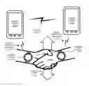 Fig. 01 - Exchanging contact information based on identifying social interaction