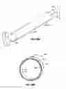 Fig. 43 - Support structures for a flexible electronic component
