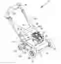 Fig. 01 - Turf aerator having removable cover over rotatable tines
