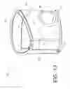 Fig. 15 - Raised slung pet bed assembly