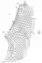 Fig. 03 - Upper for an article of footwear with auxetic configuration