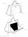 Fig. 02 - Handbag with drop style opening and custom hardware
