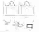 Fig. 03 - Handbag with drop style opening and custom hardware