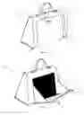 Fig. 04 - Handbag with drop style opening and custom hardware