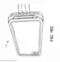 Fig. 133 - Waterproof housing for an electronic device