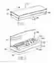 Fig. 02 - SYSTEM FOR ORGANIZING, STORING, TRANSPORTING, AND USING COSMETICS AND COSMETICS TOOLS