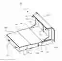 Fig. 01 - Folding bed for space saving storage within a cabinet