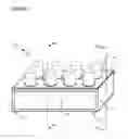 Fig. 04 - Cup rack for stacked disposable cups